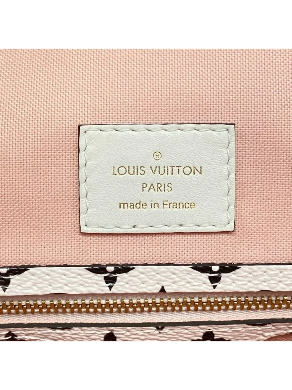 Louis Vuitton Tote Bag Giant Monogram Neverfull MM Rouge